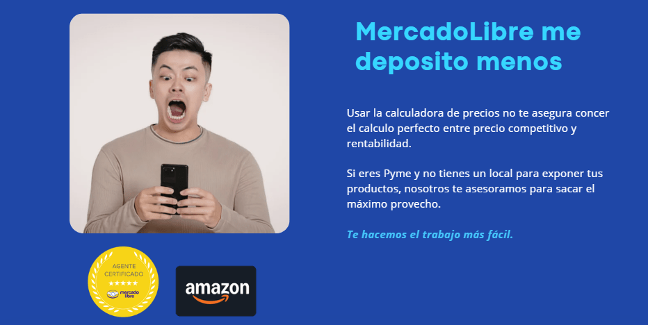 MercadoLibre me pago menos de lo que esperaba